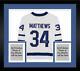 Frmd Auston Matthews Toronto Maple Leafs Signed White Fanatics Breakaway Jersey