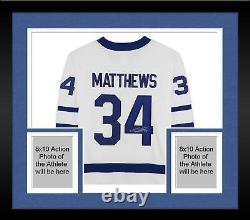 FRMD Auston Matthews Toronto Maple Leafs Signed White Fanatics Breakaway Jersey