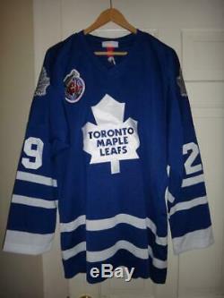 Felix Potvin 1992-93 Toronto Maple Leafs Mitchell & Ness Authentic Jersey 48(XL)
