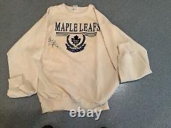 Felix Potvin Toronto Maple Leafs Autograph Sweatshirt