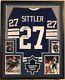 Framed Darryl Sittler Autographed Signed Insc Toronto Maple Leafs Jersey Jsa Coa