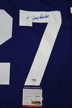 Frank Mahovlich Signed Toronto Maple Leafs 1967 Throwback CCM Jersey Psa/dna
