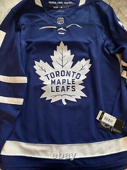 Frederik Andersen Signed Autographed Adidas Toronto Maple Leafs Jersey Coa Sz 52