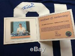 Frederik Andersen Signed/Autographed Toronto Maple Leafs Jersey with COA