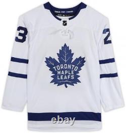 Frmd Travis Dermott Toronto Maple Leafs Signed White Adidas Authentic Jersey