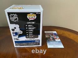 Funko Pop Hockey Toronto Maple Leafs Carlton #06 Dave Keon Signed- JSA RARE