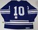George Armstrong Signed 1967 Toronto Maple Leafs Vintage Ccm Jersey Psa/dna Coa