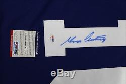 George Armstrong Signed 1967 Toronto Maple Leafs Vintage CCM Jersey Psa/dna Coa