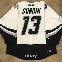 Game Issued Mats Sundin 2003 NHL All-Star Hockey Jersey Toronto Maple Leafs 58
