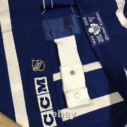 Game Worn Gary Valk Toronto Maple Leafs NHL Hockey Jersey Used Vintage Blue 56