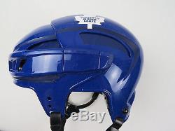 Game Worn Used CCM Toronto Maple Leafs NHL Pro Stock Hockey Player Helmet LAICH