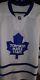 Game Worn Toronto Maple Leafs Tyler Bozak Hockey Jersey 13-14 Nice Wear-56