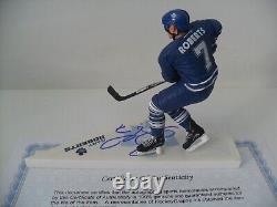 Gary Roberts Autographed Signed Toronto Maple Leafs McFarlane Figurine COA