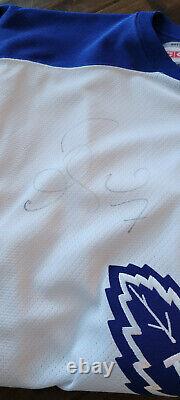Gary Roberts Signed Auto Toronto Maple Leafs Jersey Played For Flames Penguins