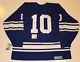 George Armstrong Signed 1967 Toronto Maple Leafs Throwback Ccm Jersey Psa/dna