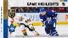 Golden Knights Maple Leafs 11 2 21 Nhl Highlights