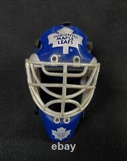 Grant Fuhr Signed Toronto Maple Leafs Riddell Mini Goalie Mask