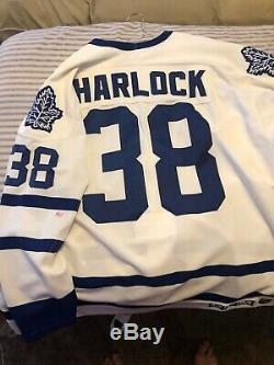 Harlock number 38, Toronto Maple Leafs game jersey