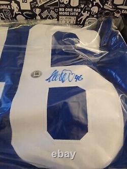 Ilya Lyubushkin Autographed Toronto Maple Leafs Custom Jersey HIT PARADE