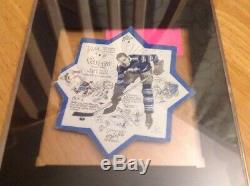 Irvin Ace Bailey 1932-33 Toronto Maple Leafs O'keefe's Coaster Photo NHL Hockey