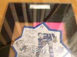 Irvin Ace Bailey 1932-33 Toronto Maple Leafs O'keefe's Coaster Photo NHL Hockey