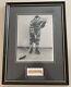 Irvin Ace Bailey Framed Photo With Cut Autograph Toronto Maple Leafs Nhl Hof