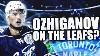Is Igor Ozhiganov Making The Toronto Maple Leafs Next Season Khl All Star Right Handed Defenceman