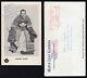 Jacques Plante Signed 1970's Toronto Maple Leafs Post Card With Original Mailer