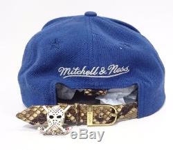 JUST DON NHL Toronto Maple Leafs Blue Brown Hat RSVP Gallery Python Snake