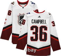 Jack Campbell Autographed 2022 NHL All-Star Game White Adidas Authentic Jersey
