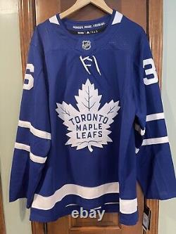 Jack Campbell Signed Authentic Adidas Toronto Maple Leafs Jersey FRAMEWORTH COA