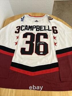 Jack Campbell Toronto Maple Leafs Autographed 2022 All Star Jersey JSA Certified