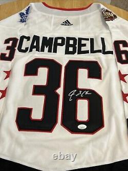 Jack Campbell Toronto Maple Leafs Autographed 2022 All Star Jersey JSA Certified