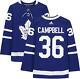 Jack Campbell Toronto Maple Leafs Autographed Blue Adidas Authentic Jersey