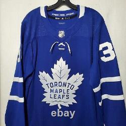 Jack Campbell Toronto Maple Leafs Jersey Authentic Autographed Adidas Blue Sz 54