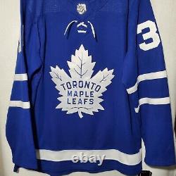 Jack Campbell Toronto Maple Leafs Jersey Authentic Autographed Adidas Blue Sz 54