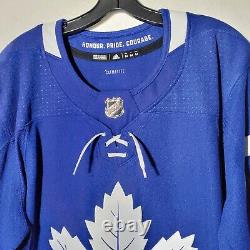 Jack Campbell Toronto Maple Leafs Jersey Authentic Autographed Adidas Blue Sz 54