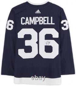 Jack Campbell Toronto Maple Leafs Signed 2022 Heritage Classic Adidas Jersey