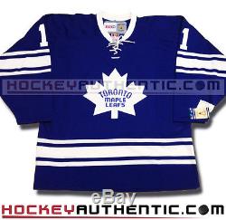 Jacques Plante Toronto Maple Leafs Jersey 1970 CCM Vintage Blue
