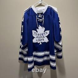 Jake Gardiner SIGNED Reebok Maple Leafs 2014 Winter Classic Jersey JSA COA