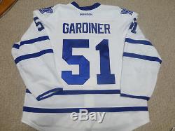 Jake Gardiner Toronto Maple Leafs Game Worn Jersey