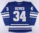 James Reimer Signed Toronto Maple Leafs Jersey (psa Coa)