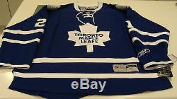 James Van Riemesdyk Toronto Maple Leafs Signed NHL Premier Hockey Jersey Home