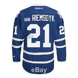 James Van Riemsdyk Signed Toronto Maple Leafs Jersey