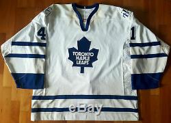 Jason Allison Toronto Maple Leafs game worn