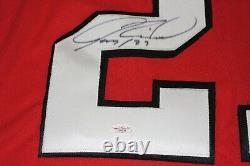 Jeremy Roenick Signed Chicago Blackhawks CCM Jersey Jsa Coa