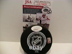 John Tavares Autographed Signed 2009 NHL Draft Puck JSA COA Toronto Maple Leafs