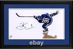John Tavares Maple Leafs Frmd Signed 10 x 18 Overhead Photo #91 of a LE 91