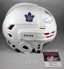 John Tavares Signed Full-size Toronto Maple Leafs Helmet Fs NHL Autograph Jsacoa