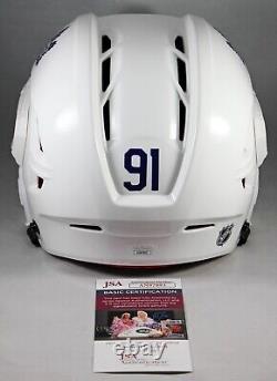 John Tavares Signed Full-size Toronto Maple Leafs Helmet Fs NHL Autograph Jsacoa